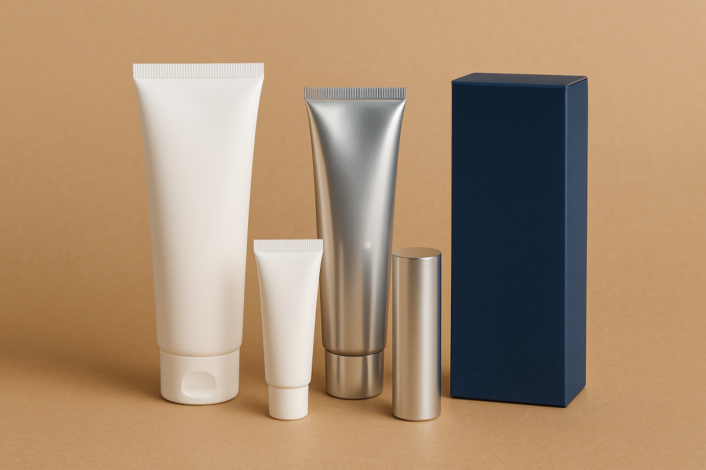 بسته بندی آرایشی بهداشتی تیوپی