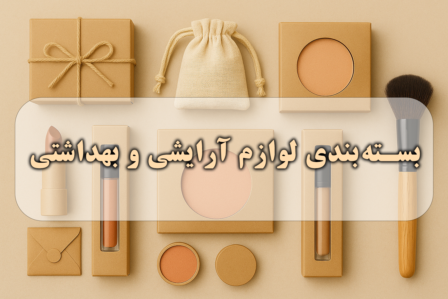 بستهبندی لوازم آرایشی و بهداشتی